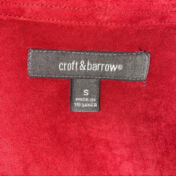 Croft & barrow‎ EUC button down shirt - Picture 13 of 14